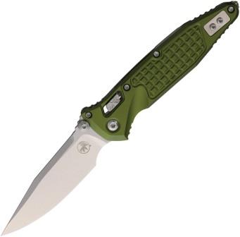 MCT160RL10FROD Microtech Socom Ram-Lok Pocket Knife Frag OD Green